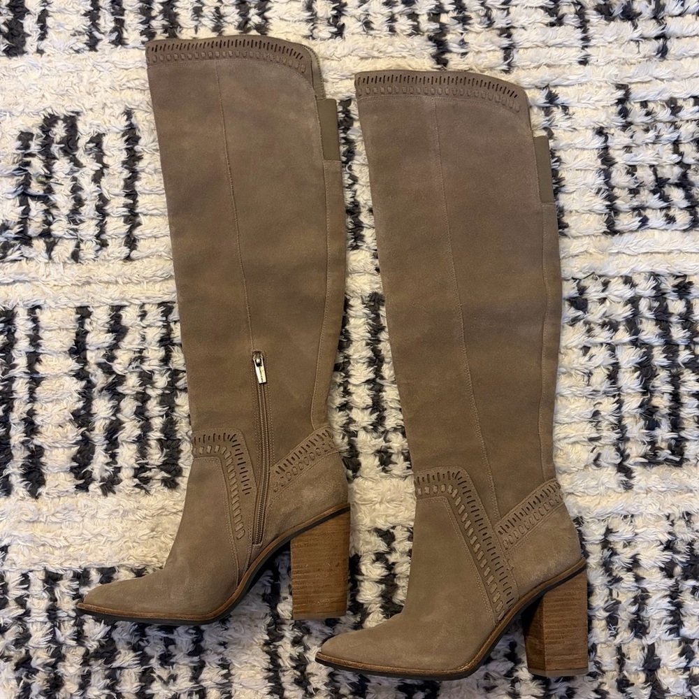 Vince Camuto Suede Knee High Boot - Picture 3 of 10